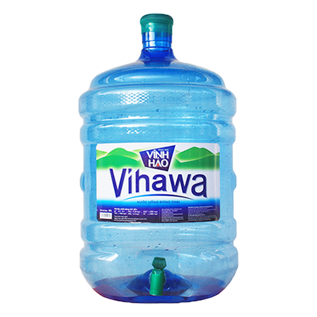 Nước tinh khiết Vihawa 20 Lít bình vòi