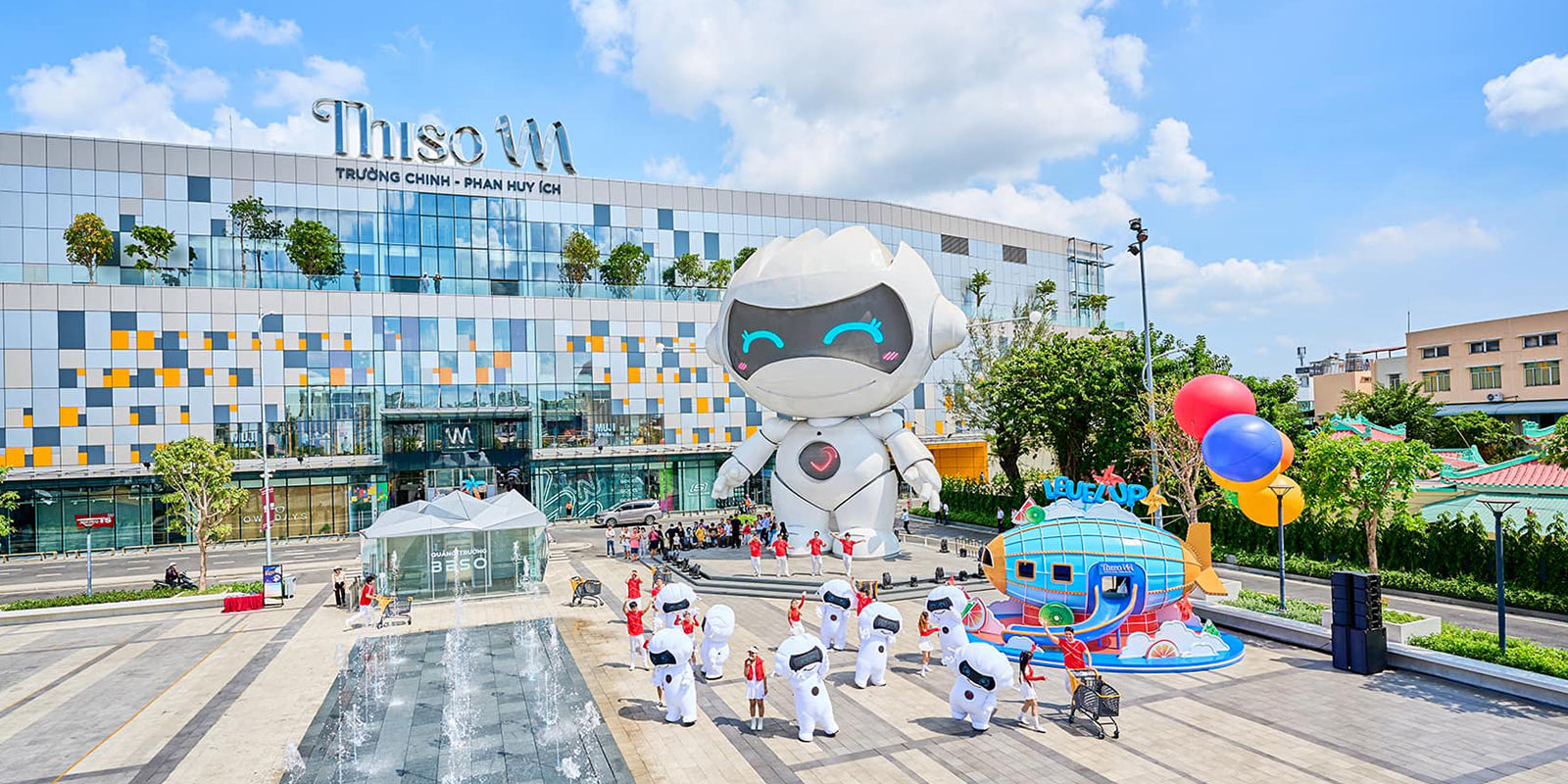 Đại lý cung cấp nước cho công ty, cá nhân tổ chức sự kiện tại Thiso Mall Sala