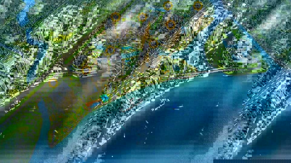 Đại lý giao nước đến khu căn hộ Water Bay, Mai Chí Thọ, Thủ Thiêm