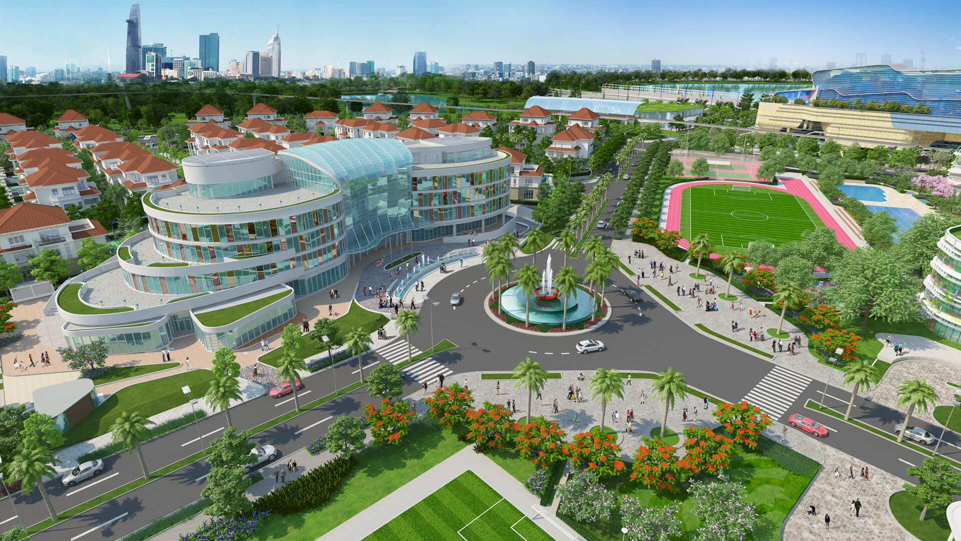 Đại lý giao nước đến Saroma Villa – Thủ Thiêm