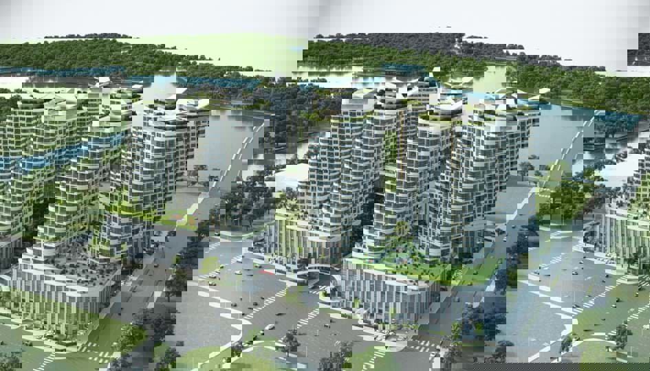 Đại lý giao nước đến Marina Bay Thủ Thiêm