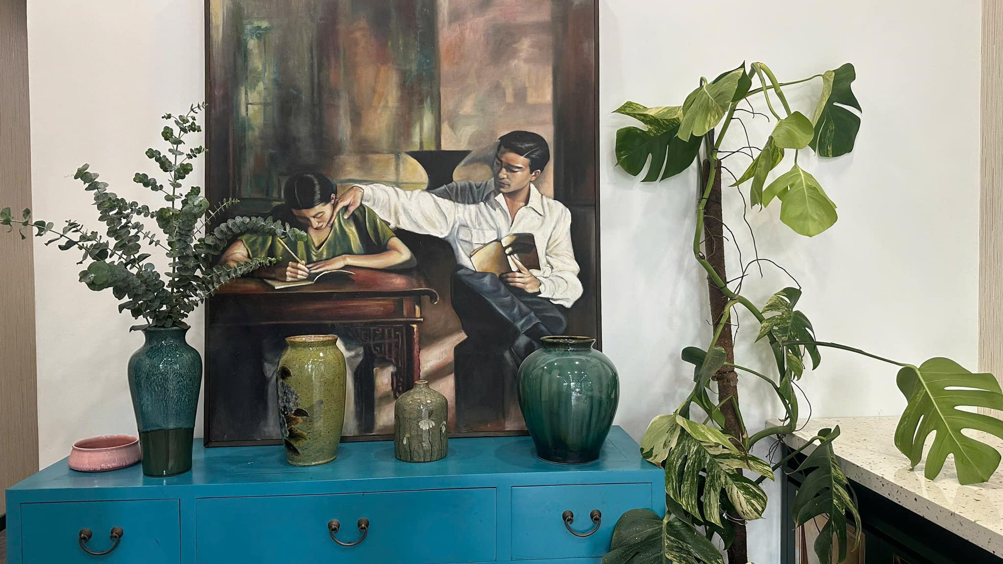 Trang trí bên trong we cafe