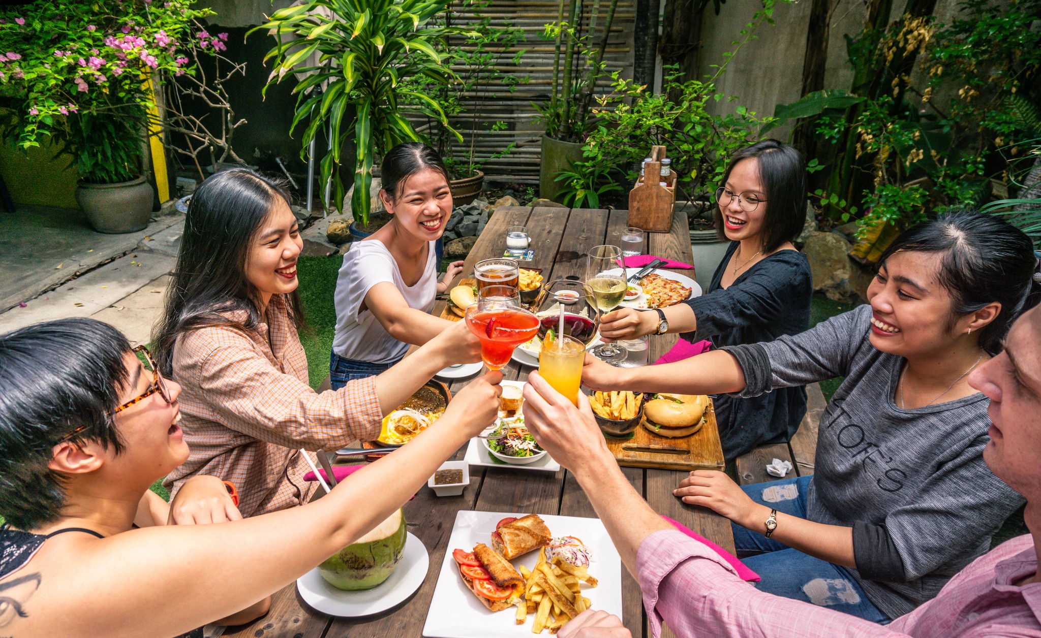 Các món ăn tại the snap cafe