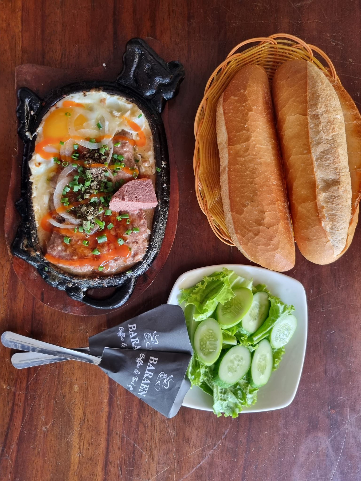 Điểm tâm sáng tại baraen coffee