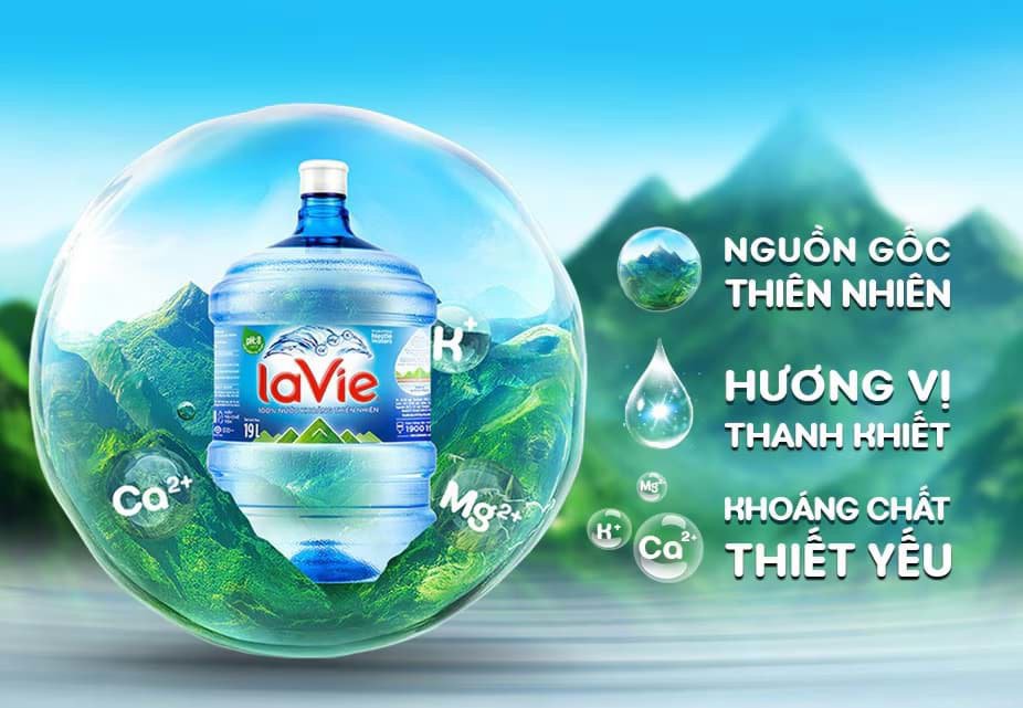 Thành phần nước khoáng lavie Thành phần nước khoáng lavie