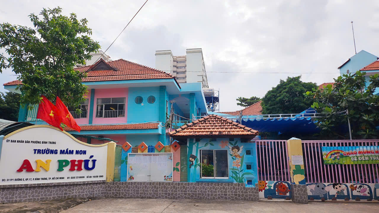 An Phu Kindergarten - 311P1 E Street, Quarter 17, Binh Trung Ward