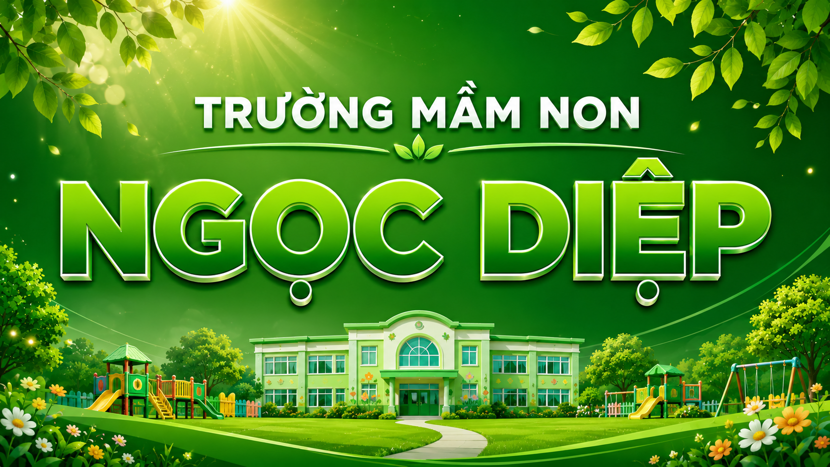 Ngoc Diep Kindergarten - 16 Street No. 17, Zone 1, Binh Trung Tay Ward