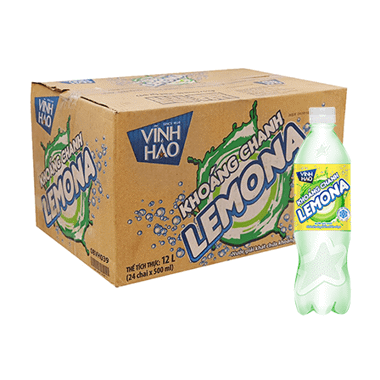 Nước khoáng Chanh Vĩnh Hảo 500ml thùng 24 chai Nước khoáng Chanh Vĩnh Hảo 500ml thùng 24 chai