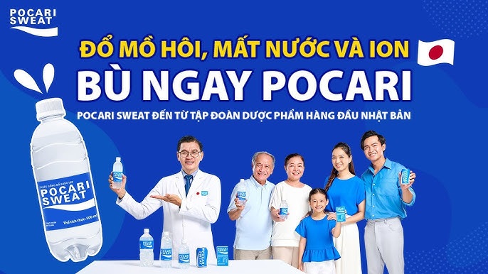 Nước điện giải pocari sweat