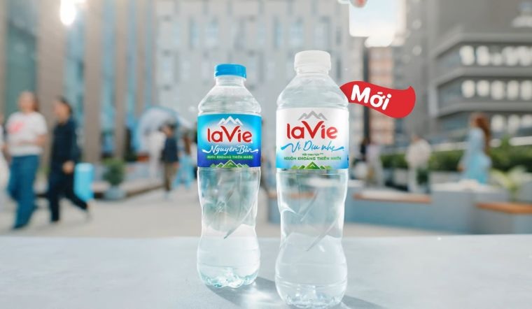 Nước lavie vị nguyên bản