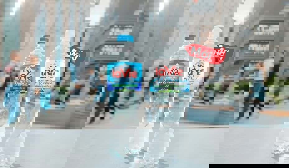 Nước lavie vị nguyên bản