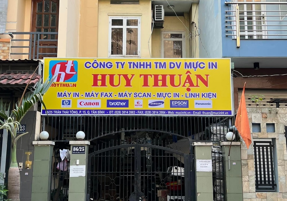 Giới thiệu Công Ty TNHH Thương Mại Dịch Vụ Mực In Huy Thuận