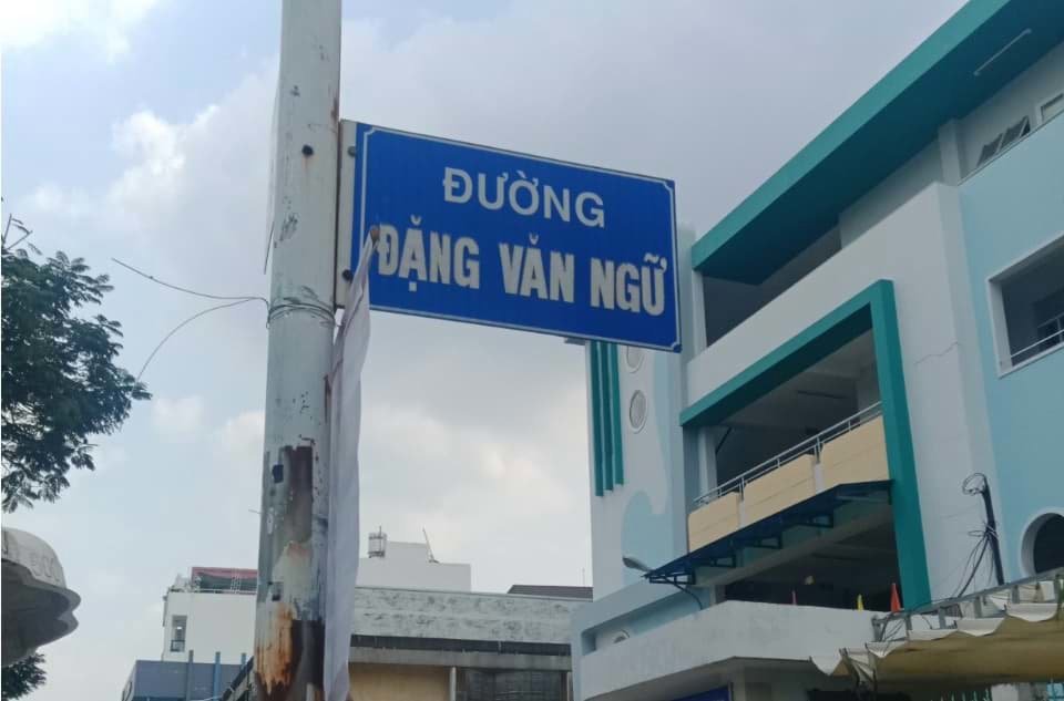 Giới thiệu lịch sử về tên đường Đặng Văn Ngữ Giới thiệu lịch sử về tên đường Đặng Văn Ngữ