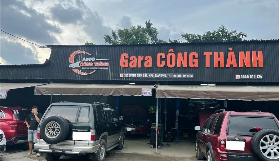 Giới thiệu về Gara Công Thành: 367 Lương Định Của, KP5, Phường An Phú, TP. Thủ Đức Giới thiệu về Gara Công Thành: 367 Lương Định Của, KP5, Phường An Phú, TP. Thủ Đức