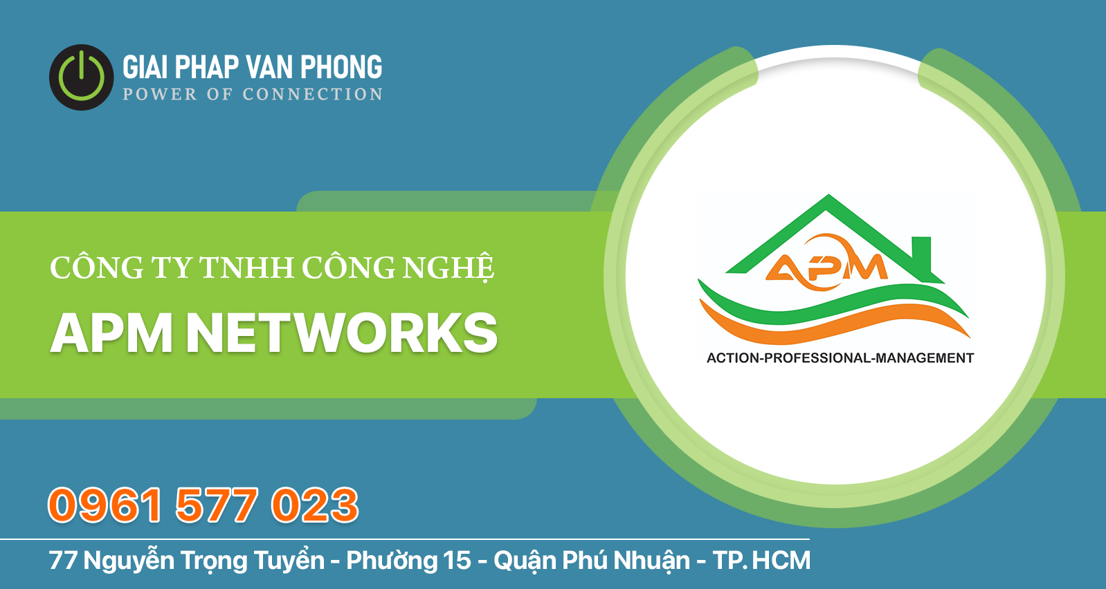 Giới thiệu tổng quan về Công Ty TNHH Công Nghệ APM Networks