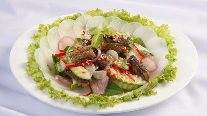 Hướng dẫn cách làm món Gỏi cá kèo Hướng dẫn cách làm món Gỏi cá kèo