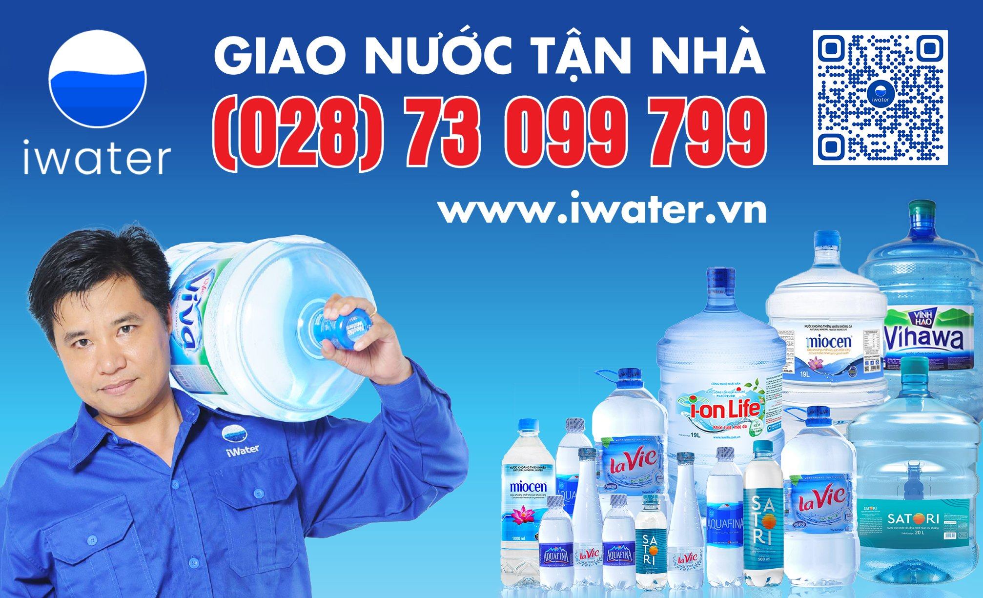 Giao nước tận nhà iwater Giao nước tận nhà iwater