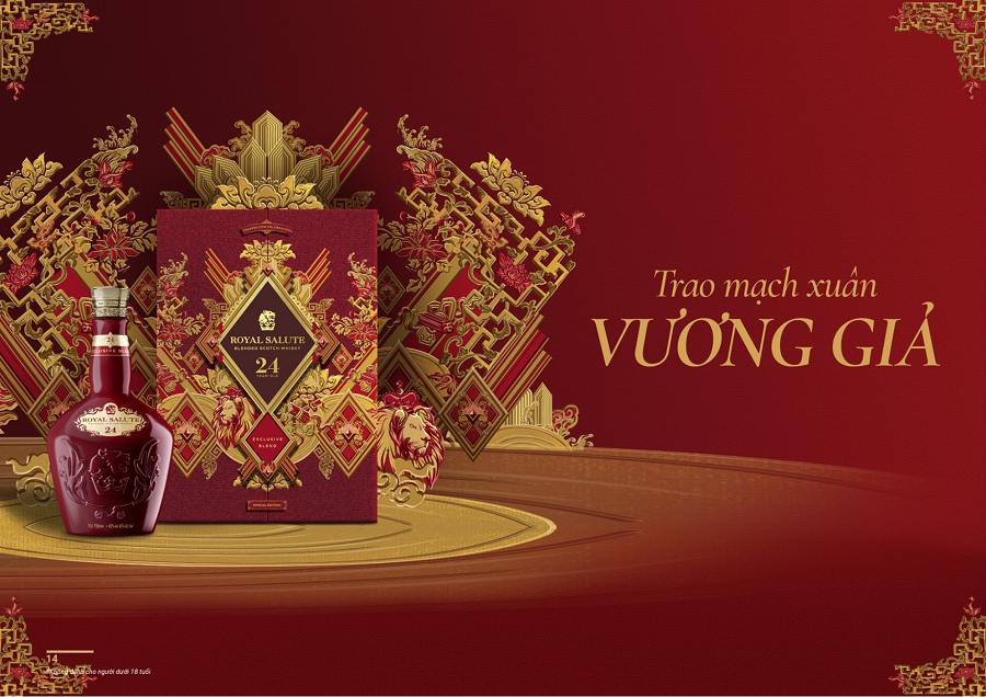 Royal Salute 24-Year-Old Exclusive Blend – Kiệt tác quà tặng hoàng gia cho dịp cuối năm