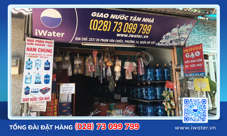 Dịch Vụ Giao Nước LaVie iWater Tại 237/39 Phạm Văn Chiêu, Phường 14, Quận Gò Vấp