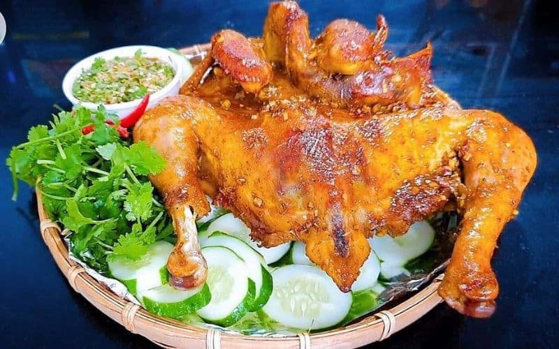 Hướng dẫn làm món Gà nướng muối ớt Hướng dẫn làm món Gà nướng muối ớt