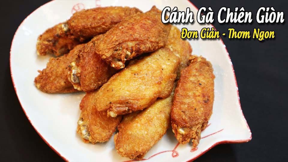 Hướng dẫn làm món Gà chiên giòn Hướng dẫn làm món Gà chiên giòn
