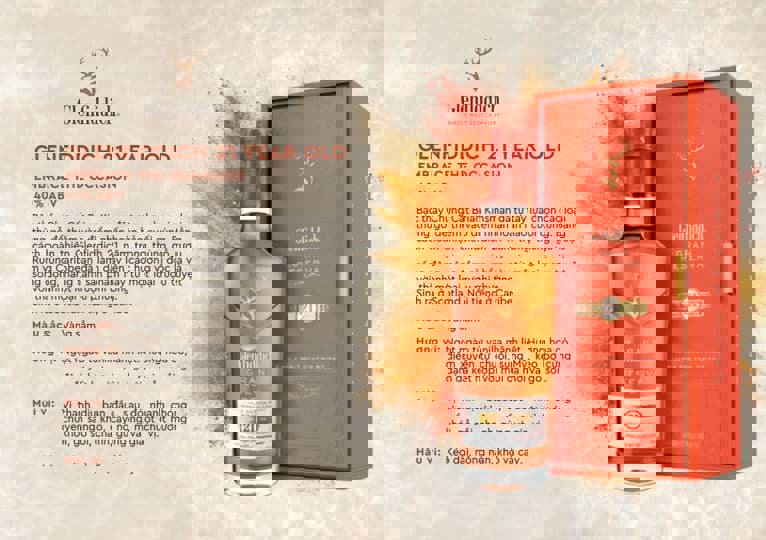 Glenfiddich 21 Year Old – Món quà sinh nhật ý nghĩa cho người bạn thân