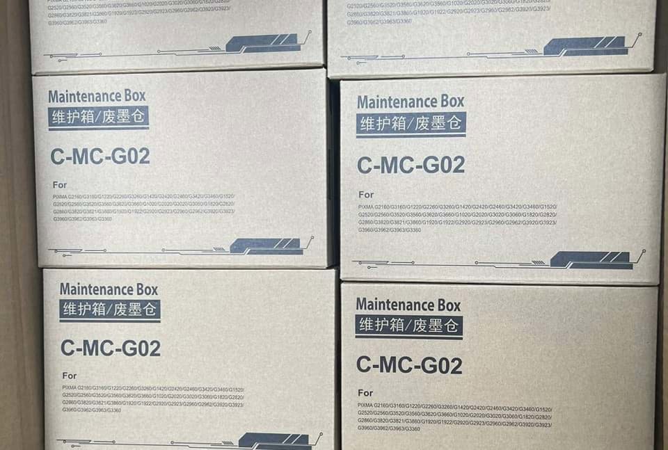 Maintenance Box C-MC-G02 – Phụ kiện quan trọng cho máy in Canon Maintenance Box C-MC-G02 – Phụ kiện quan trọng cho máy in Canon
