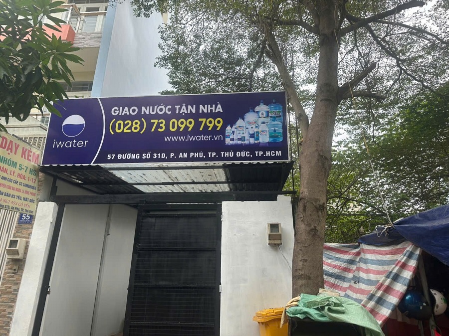 Đại lý giao nước iwater quận 2