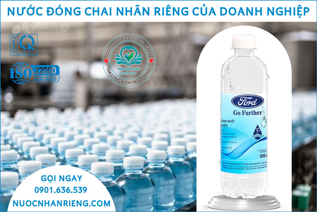 Giới thiệu dịch vụ nước uống đóng chai in logo riêng - Giải pháp quảng bá thương hiệu đẳng cấp