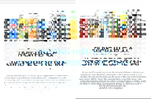 Tổng hợp cho các sản phẩm của Pepsi có bán trên thị trường Việt Nam Tổng hợp cho các sản phẩm của Pepsi có bán trên thị trường Việt Nam