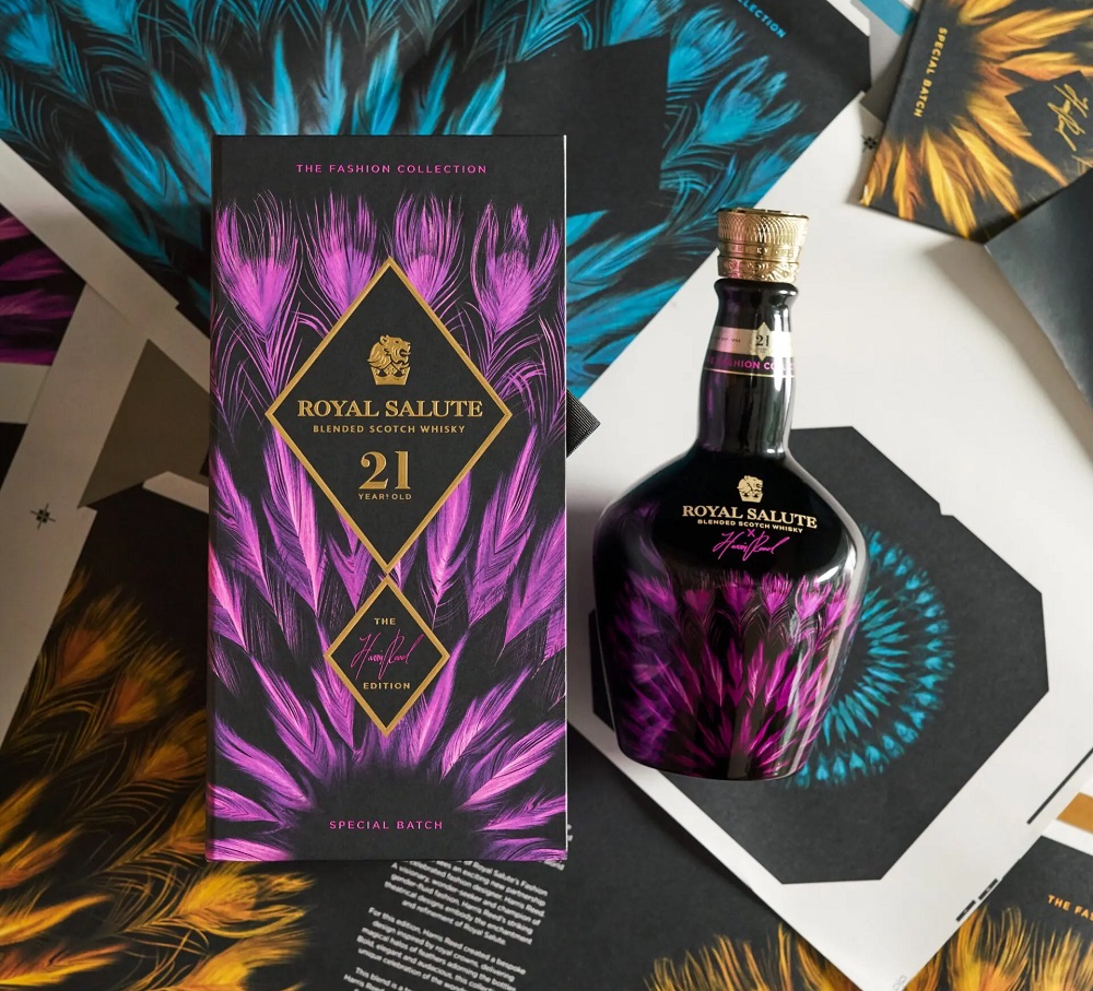 Royal Salute 21 Year Old Harris Reed Edition: Món quà Tết đẳng cấp cho sếp