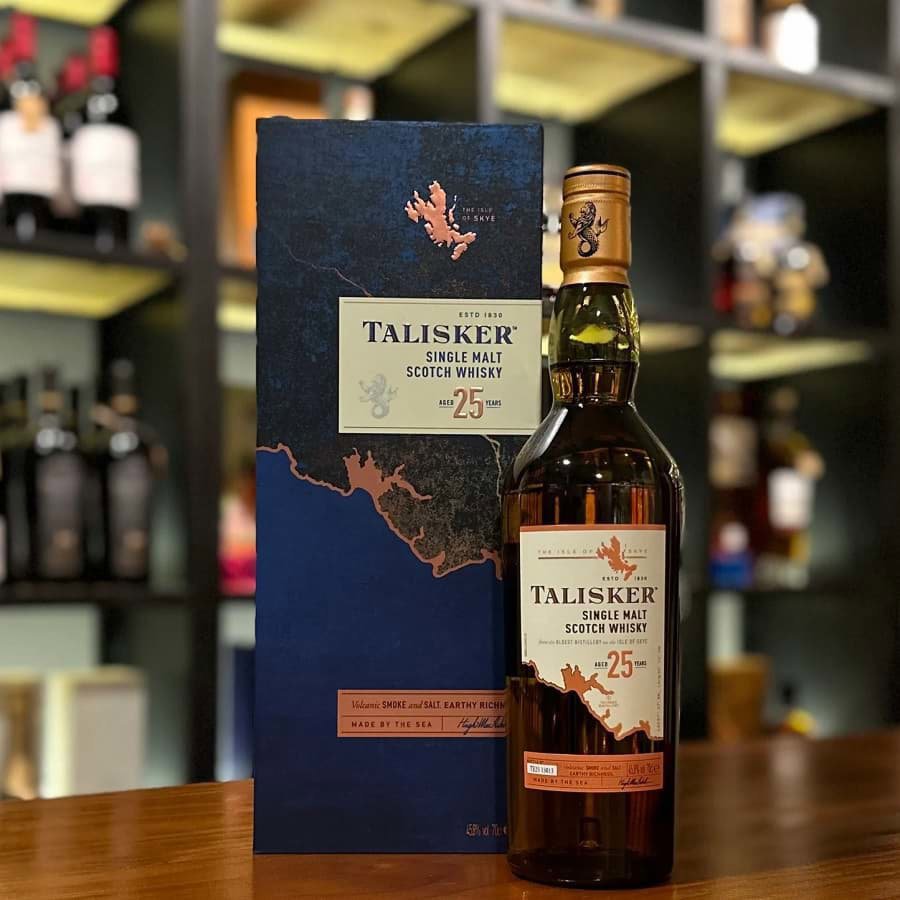 Talisker 25 Year Old: Món quà tặng sinh nhật ý nghĩa cho bạn thân Talisker 25 Year Old: Món quà tặng sinh nhật ý nghĩa cho bạn thân
