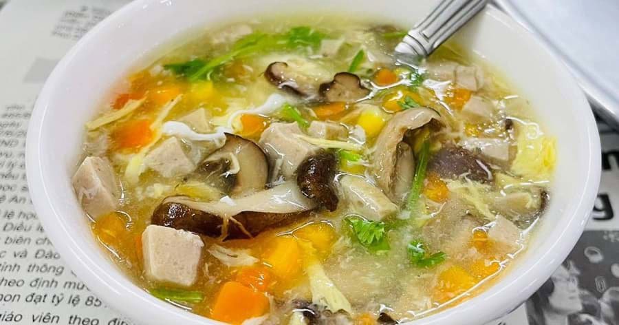 Hướng dẫn làm món Súp Gà Nấm Hướng dẫn làm món Súp Gà Nấm