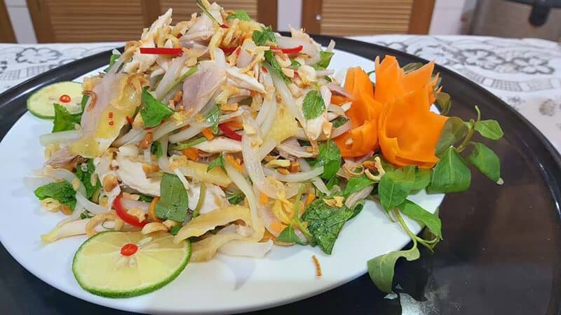 Hướng dẫn làm món Nộm Gà Xé Chua Ngọt Hướng dẫn làm món Nộm Gà Xé Chua Ngọt