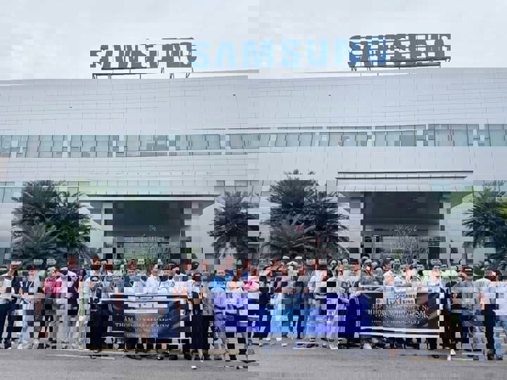 Cảm nhận sau chuyến tham quan nhà máy Samsung SEHC