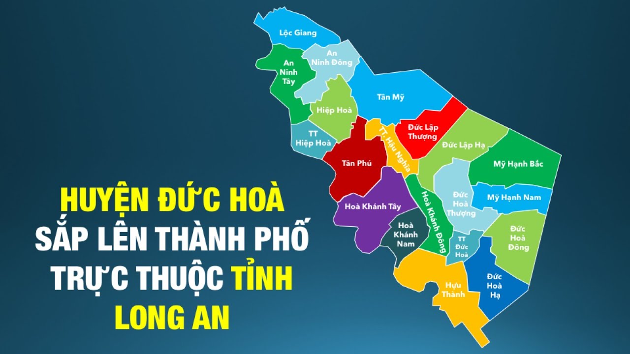 Huyện Đức Hòa và huyện Đức Huệ Long An có gần nhau không? 