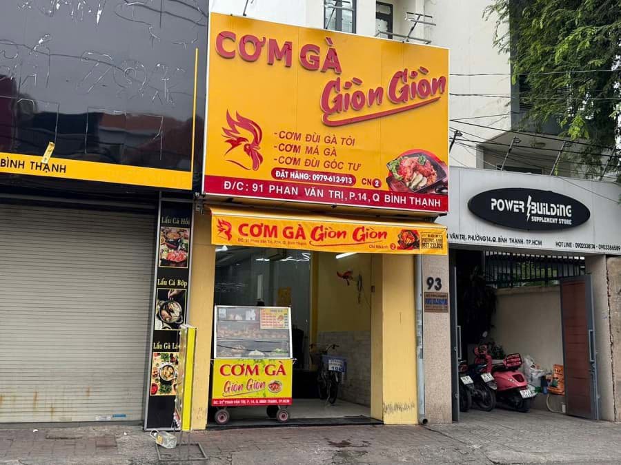 Giới thiệu về quán Cơm Gà Giòn Giòn Giới thiệu về quán Cơm Gà Giòn Giòn