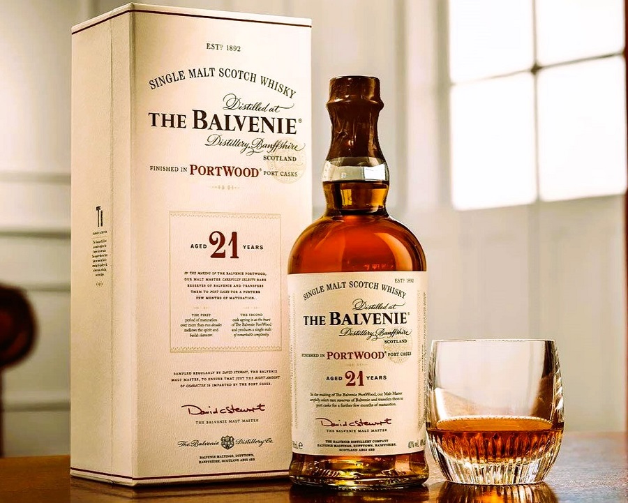 Balvenie 21 Year Old Port Wood – Món quà sinh nhật đẳng cấp và tinh tế