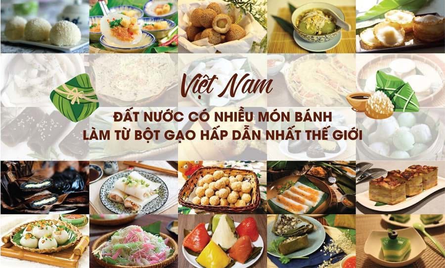 Từ hạt gạo, người Việt và nhiều nền ẩm thực trên thế giới đã sáng tạo ra vô số món ăn phong phú Từ hạt gạo, người Việt và nhiều nền ẩm thực trên thế giới đã sáng tạo ra vô số món ăn phong phú