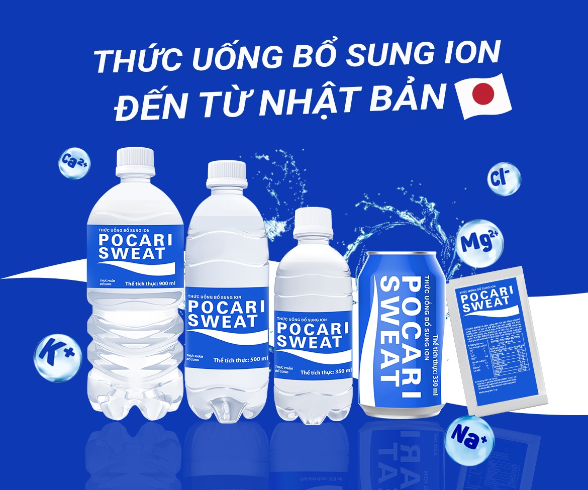 Báo giá các sản phẩm nước Pocari Sweat do iWater phân phối