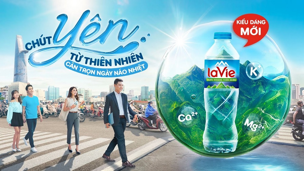 Nước khoáng LaVie Việt Nam có bao nhiêu loại sản phẩm?