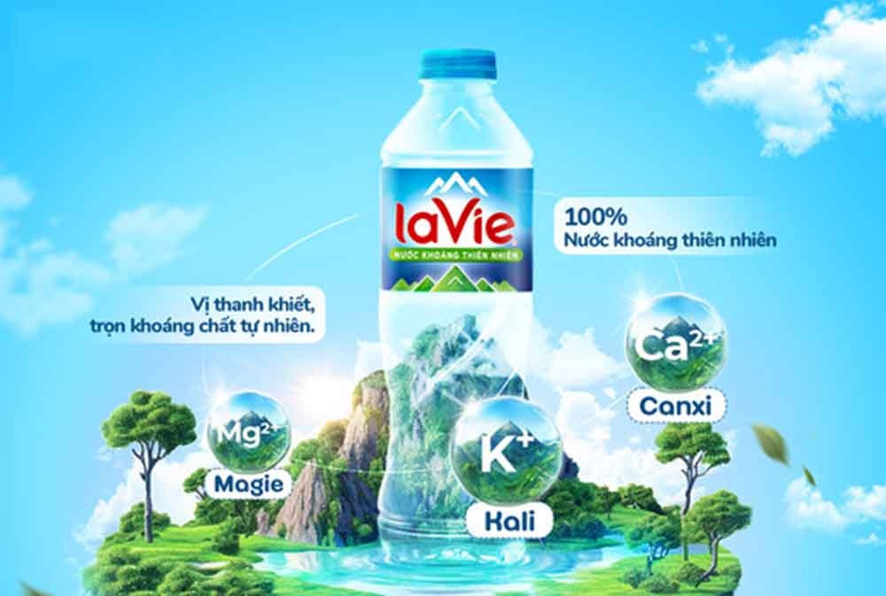 Nước khoáng Lavie bình 20 lít giá bao nhiều?