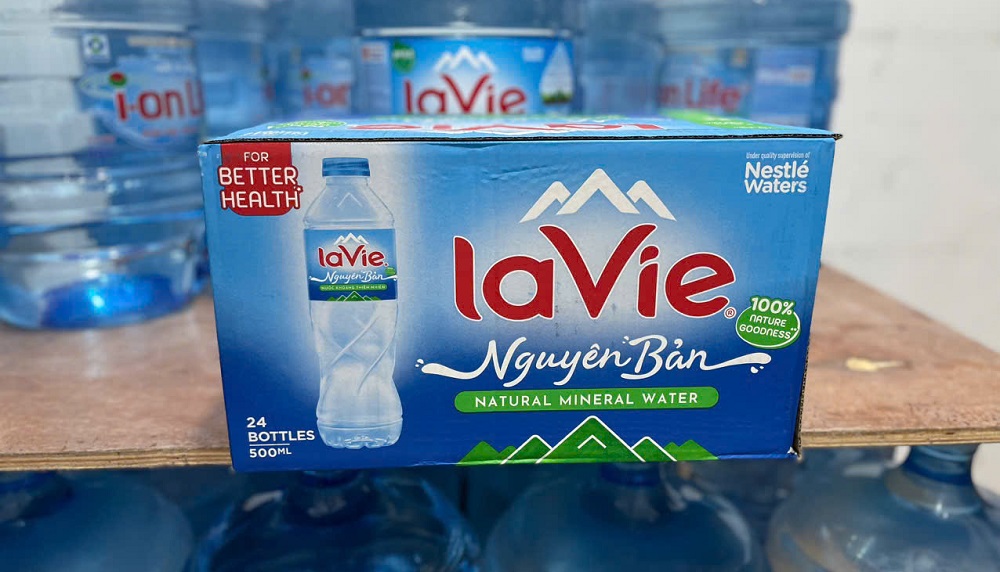 Nước khoáng lavie 500ml