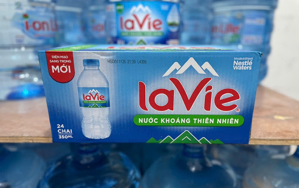 Nước khoáng lavie 350ml