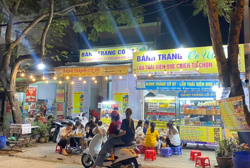 Ăn vặt thủ đức - bánh tráng trộn cô út