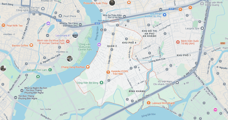 Vị trí phường an khánh, thủ đức Vị trí phường an khánh, thủ đức