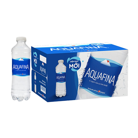 Nước tinh khiết Aquafina 355ml thùng 24 chai