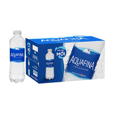 Nước tinh khiết Aquafina 355ml thùng 24 chai Nước tinh khiết Aquafina 355ml thùng 24 chai